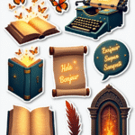 School Subjects - Sticker Sheet v10